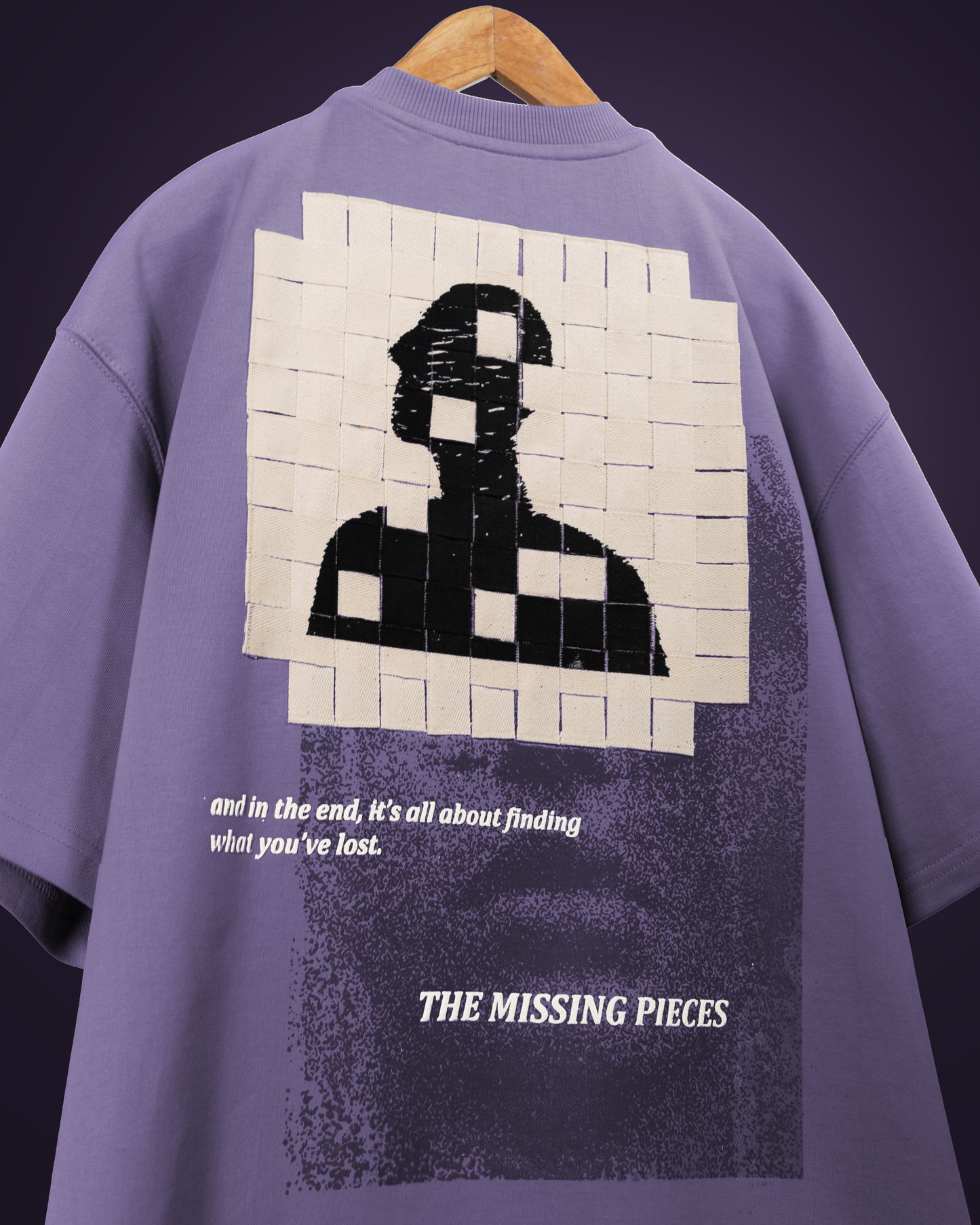 THE MISSING PIECES T-SHIRT (LILAC)