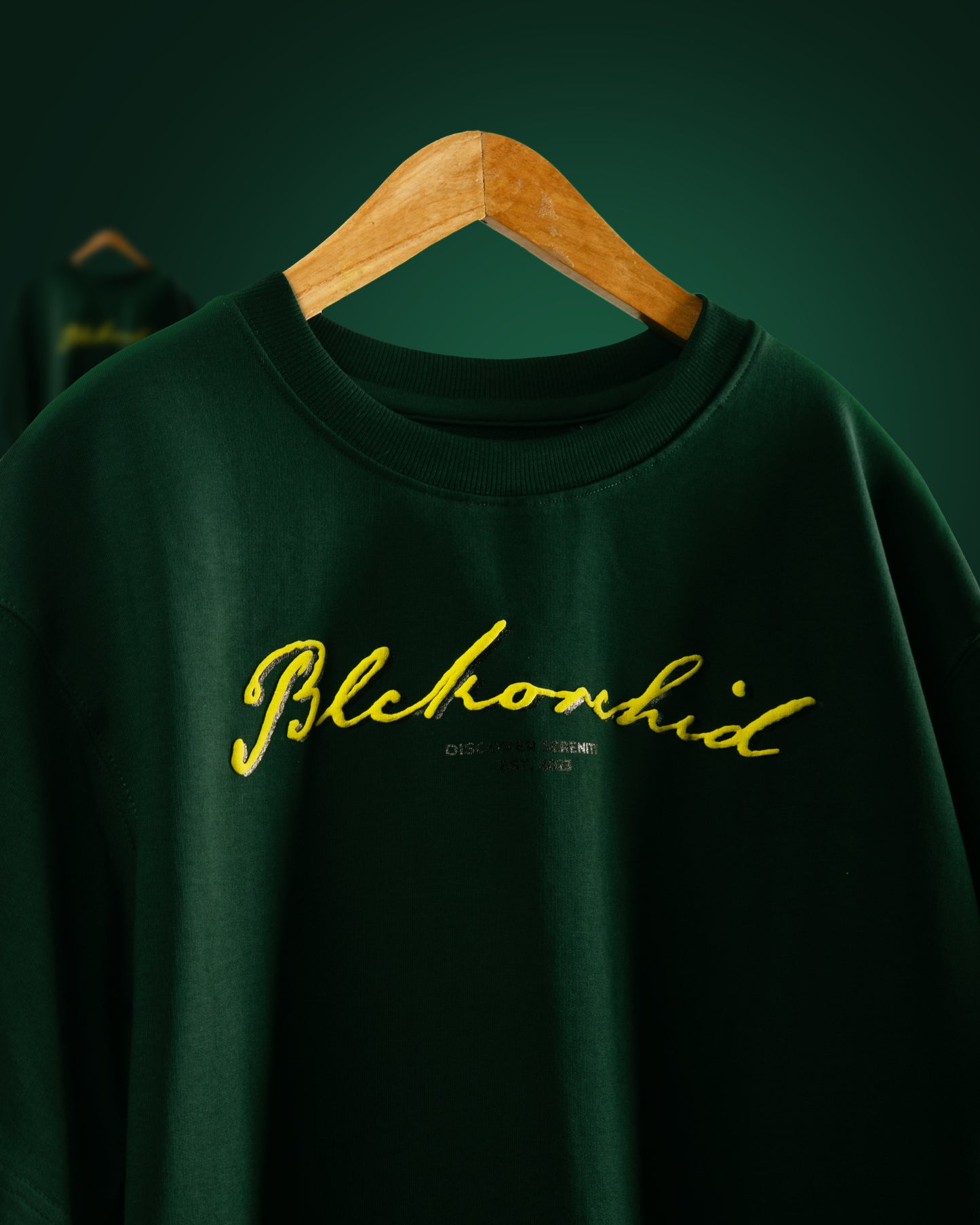 FINDING PEACE 2.0 T-SHIRT [FOREST GREEN]