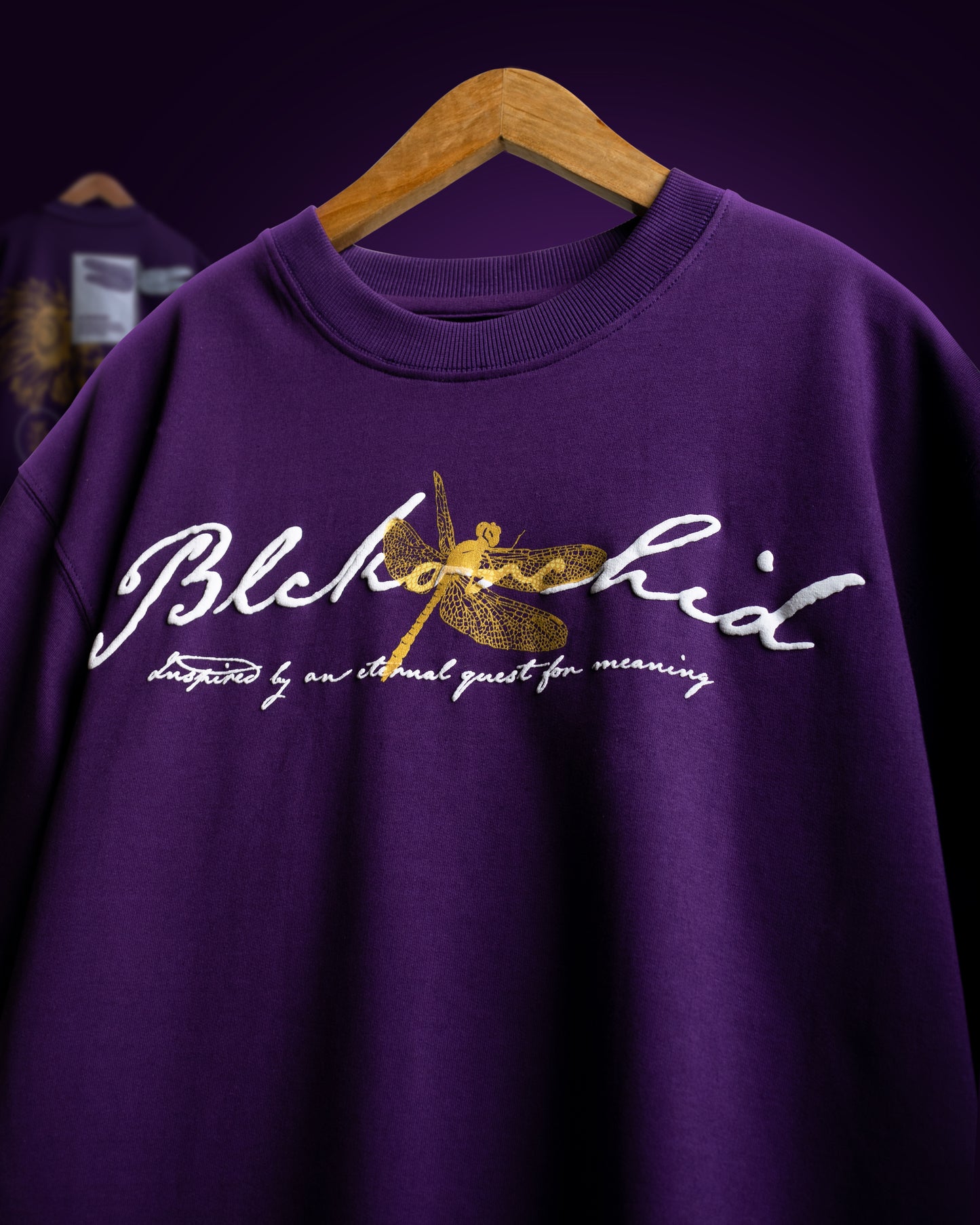 FINDING PEACE T-SHIRT [NOCTURNE VIOLET]