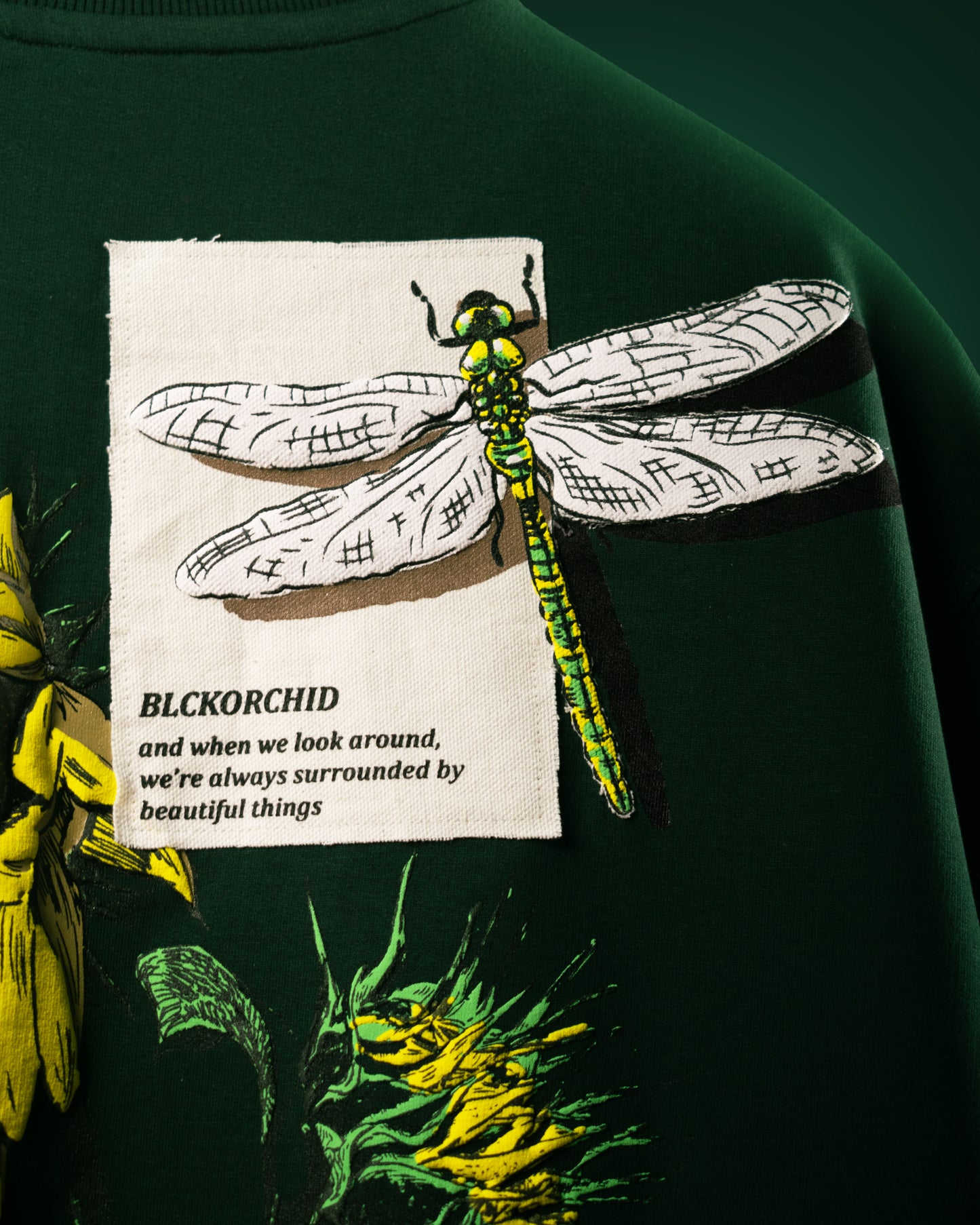 FINDING PEACE 2.0 T-SHIRT [FOREST GREEN]