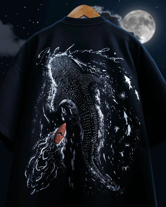 A GLOWING OCEAN T-SHIRT [GLOW IN DARK]